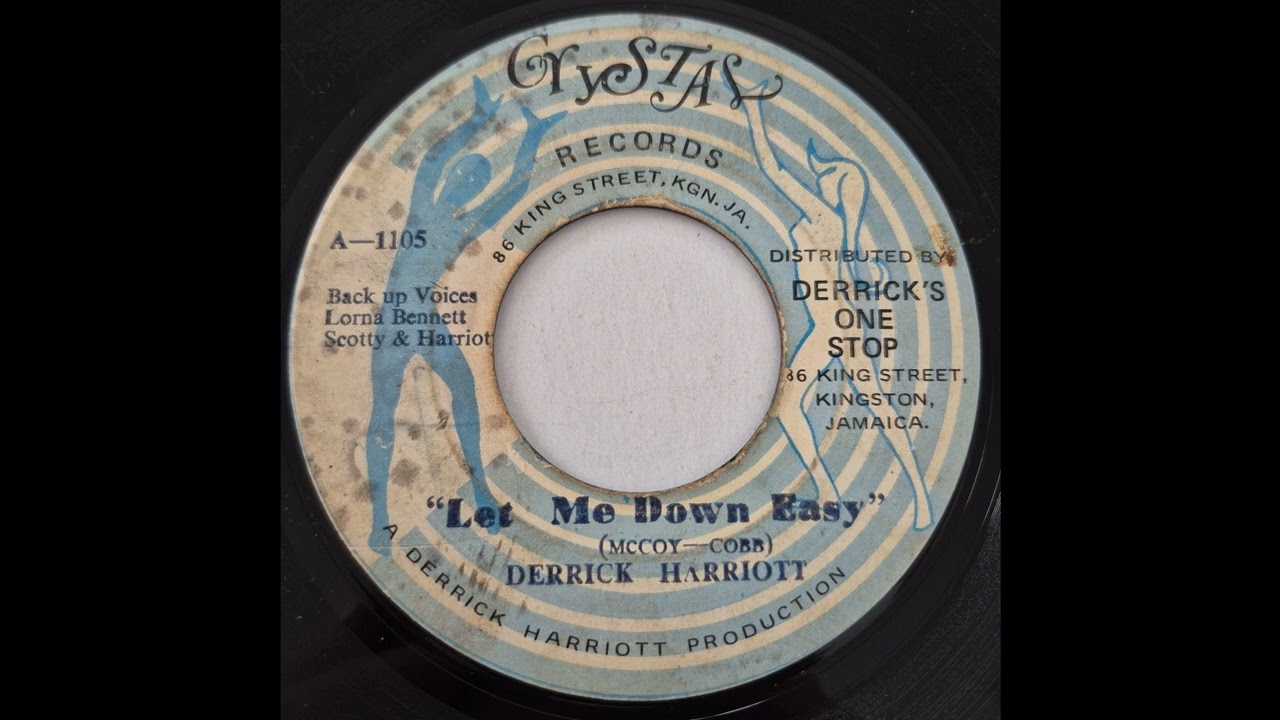 Derrick Harriott - Let Me Down Easy - Crystal 7inch 1972