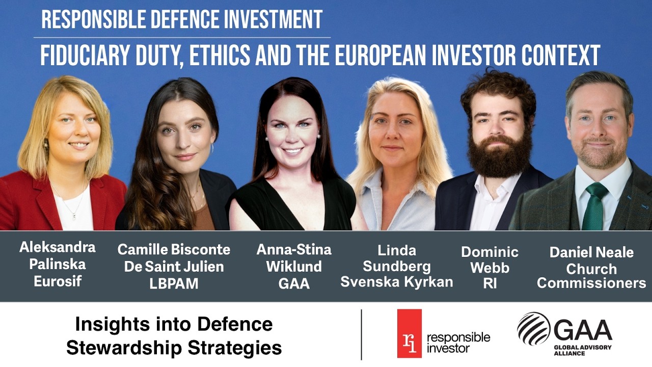 Responsible Defence Investment. Fiduciary Duty, Ethics and the European Investor Context.