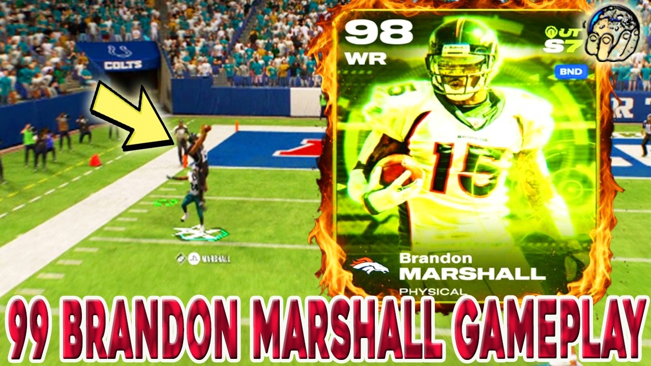 99 Брэндон Маршалл &mdash; просто бомба! [Трансляция Madden 26 Ultimate Team]