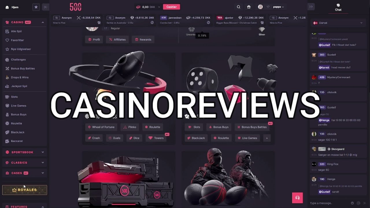 Casino Review Episode 1: 500CASINO (Promocode in description free $5)