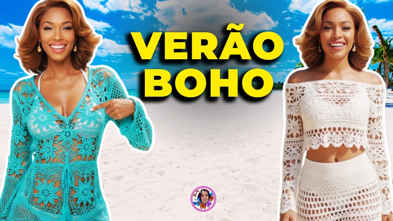 SA&Iacute;DA DE PRAIA DE CROCH&Ecirc; BOHO: Os Detalhes Que TRANSFORMAM O LOOK de Ver&atilde;o!