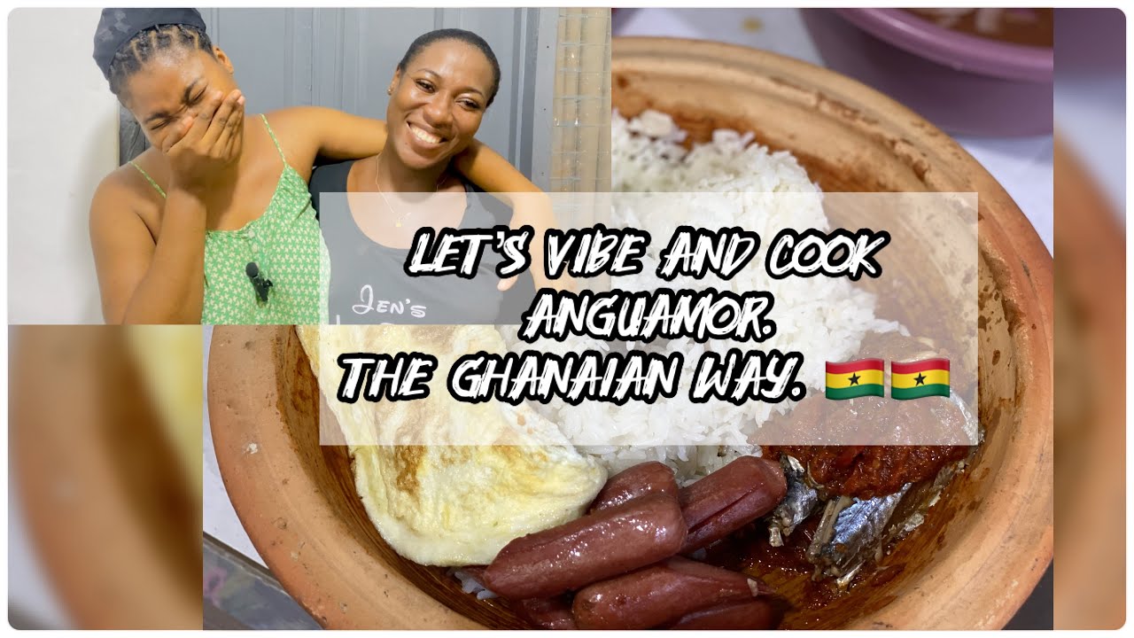 How to || cook Anguamor (Beef braised rice) the Ghanaian way 🇬🇭🇬🇭.