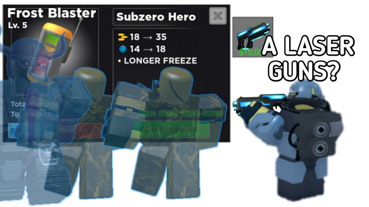 If Frost Blaster Had Ability (TDS MEMES) - Roblox