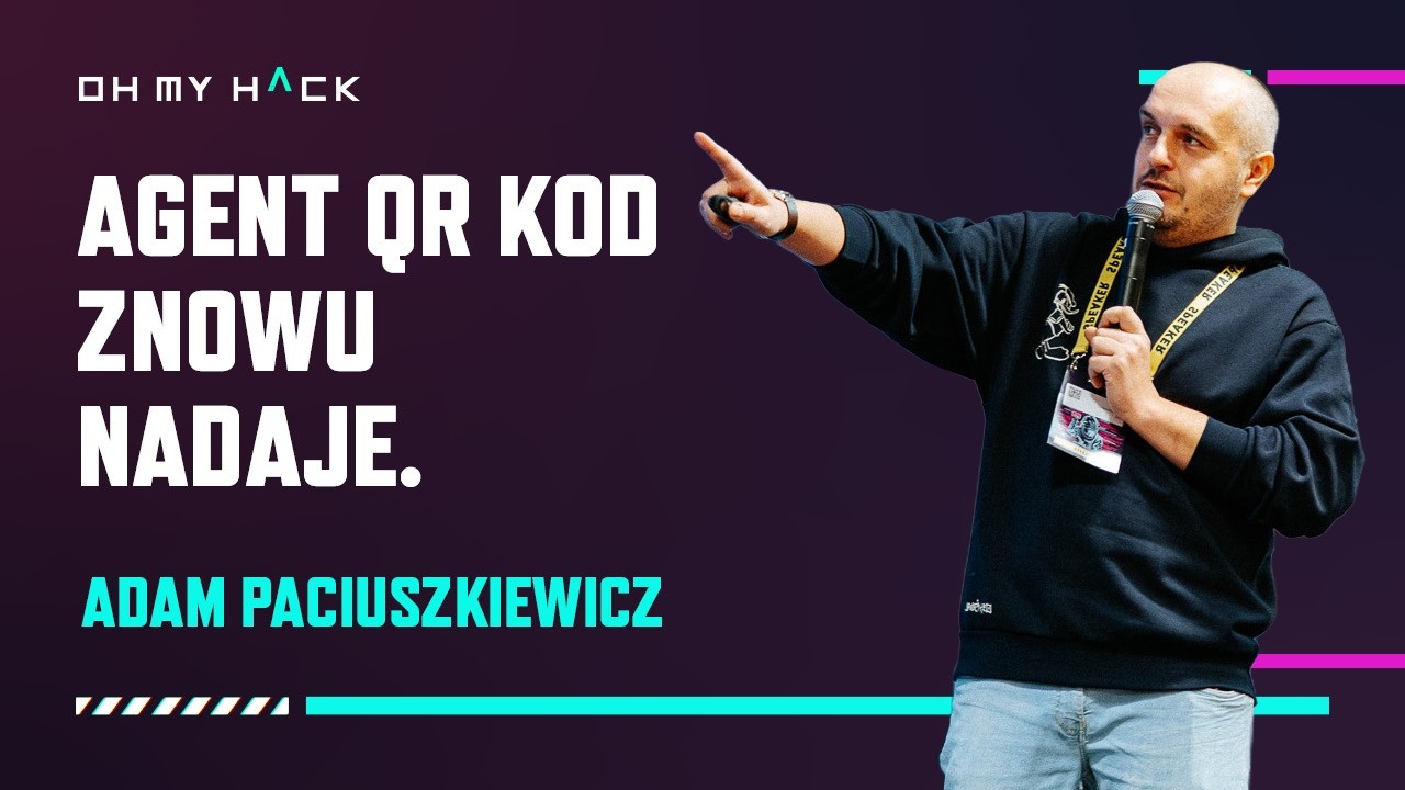 OMH 2025: Adam Paciuszkiewicz - Agent QR Kod znowu nadaje