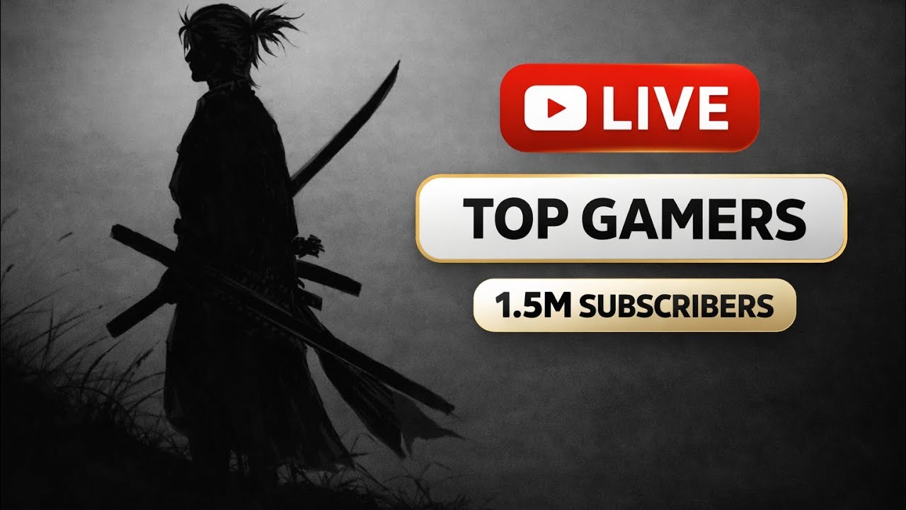 Top Gamers X is live subscribers ✅ please don't hesitate