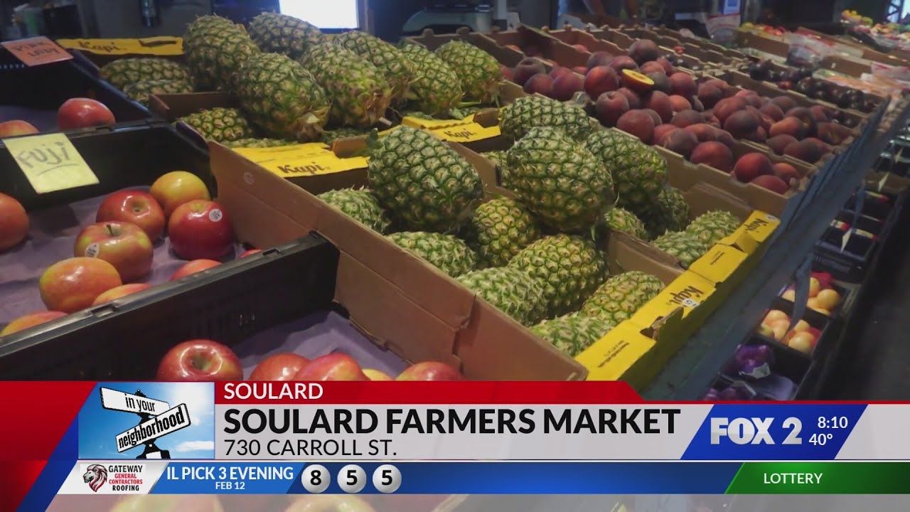 Visiting Soulard Farmer's Market
