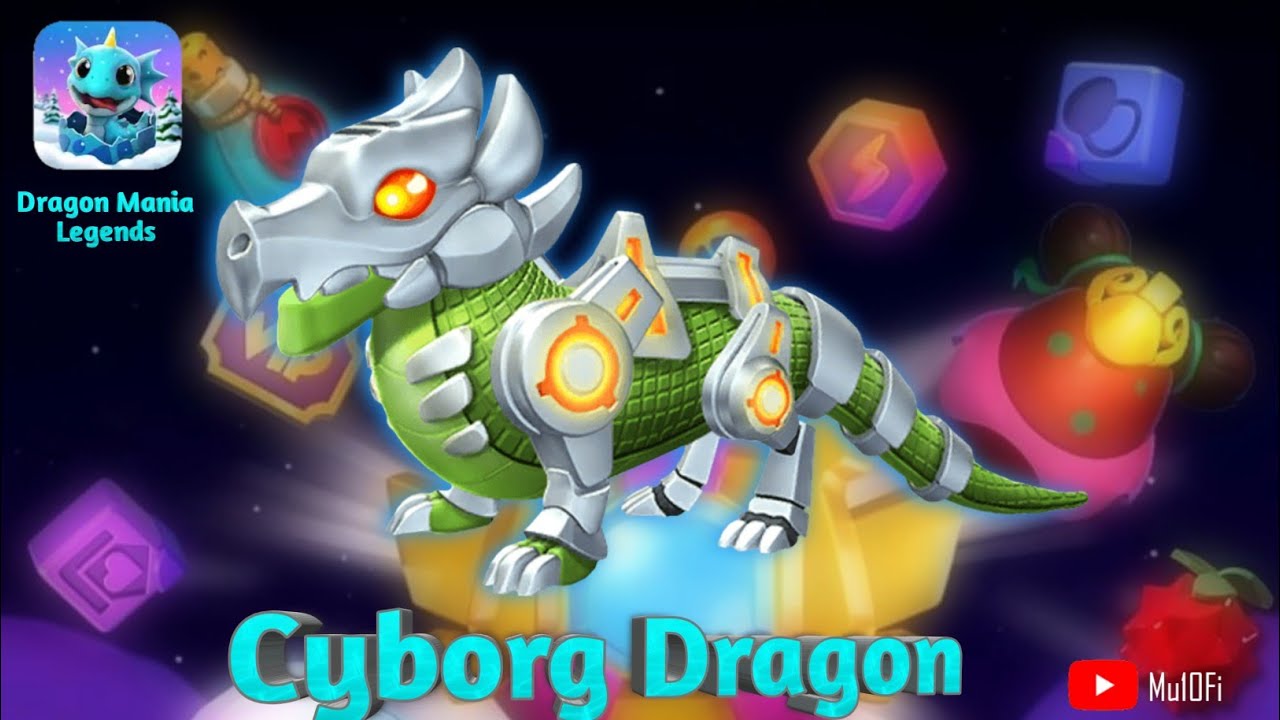 How To Breed Cyborg Dragon || Dragon Mania Legends