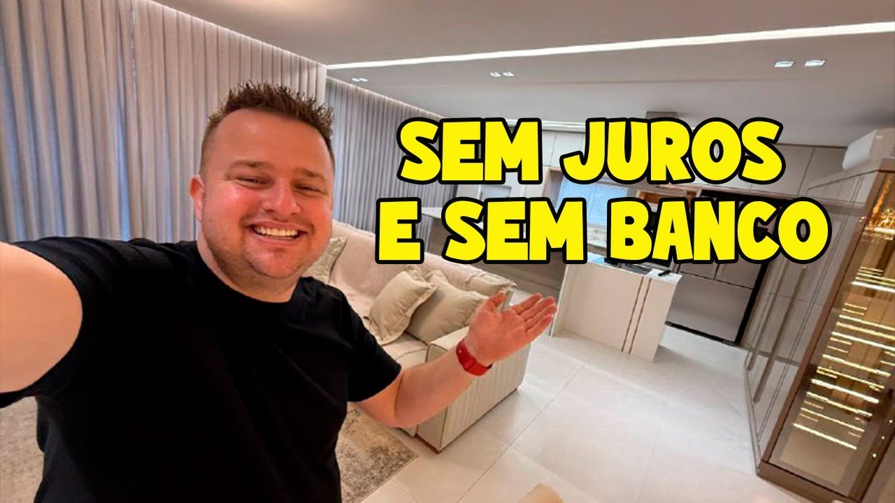 TOUR na MINHA CASA que comprei parcelado sem  juros e  BANCO