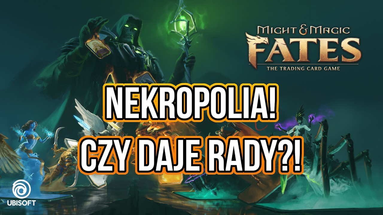 Might & Magic Fates gameplay PL - Anastazja - Nekropolia! Czy daje rady?!