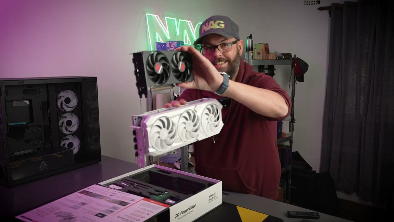 First Look At The PowerColor RX9060XT and RX9070XT