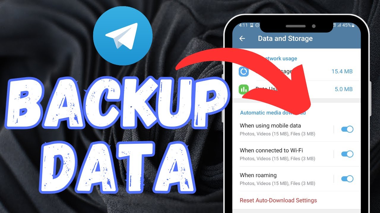 How To Backup Data In Telegram And Transfer Data To Another Device