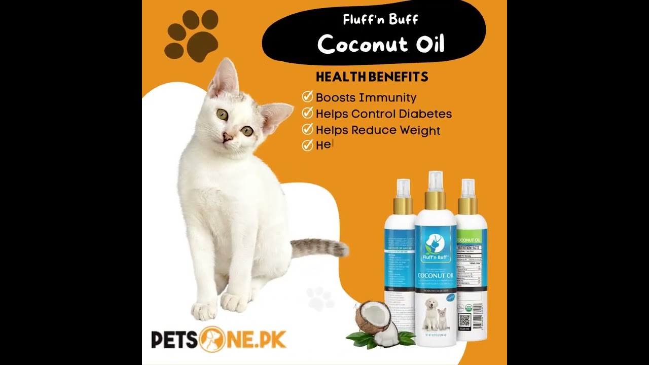 Cold Pressed Unrefined Organic Pure Virgin Coconut Oil | Fluff'n Buff Petcare Products