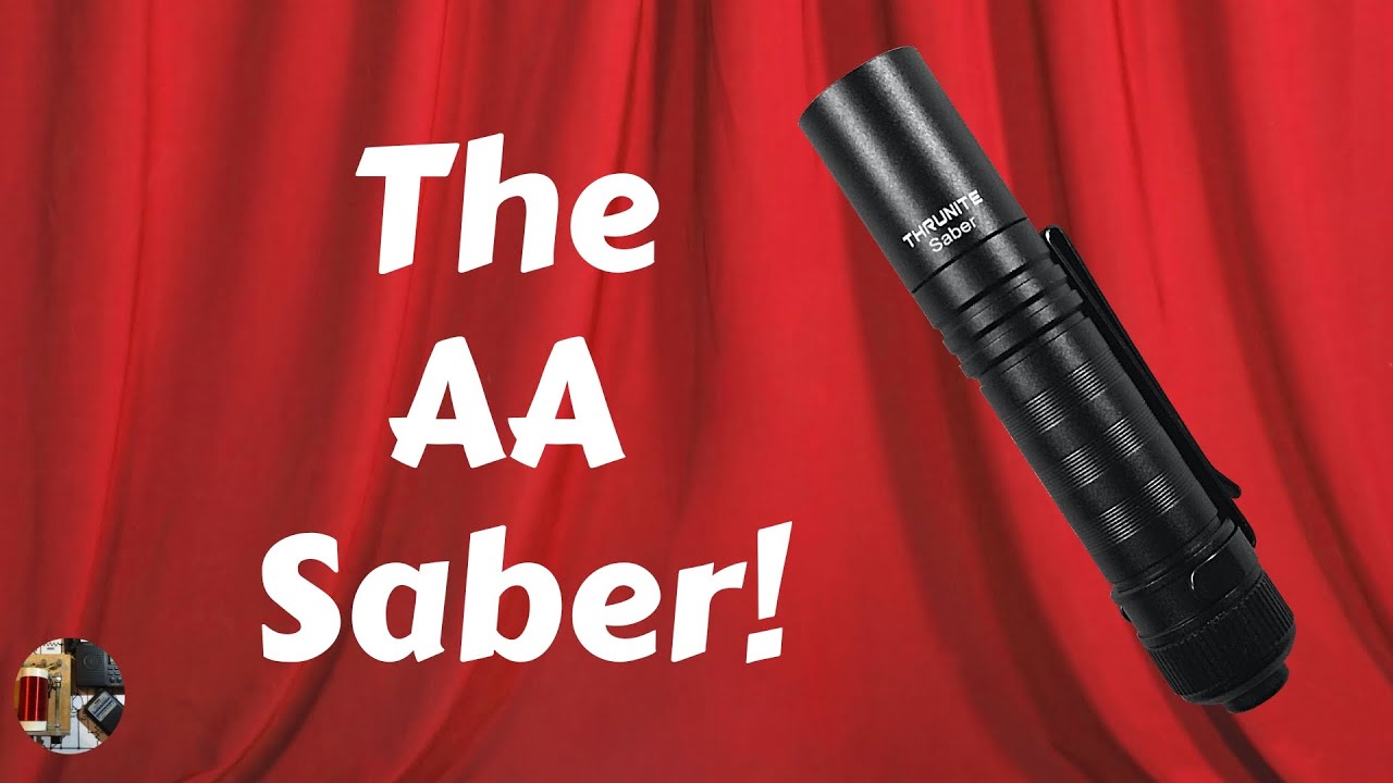 ThruNite Saber Single AA/14500 EDC Flashlight Review