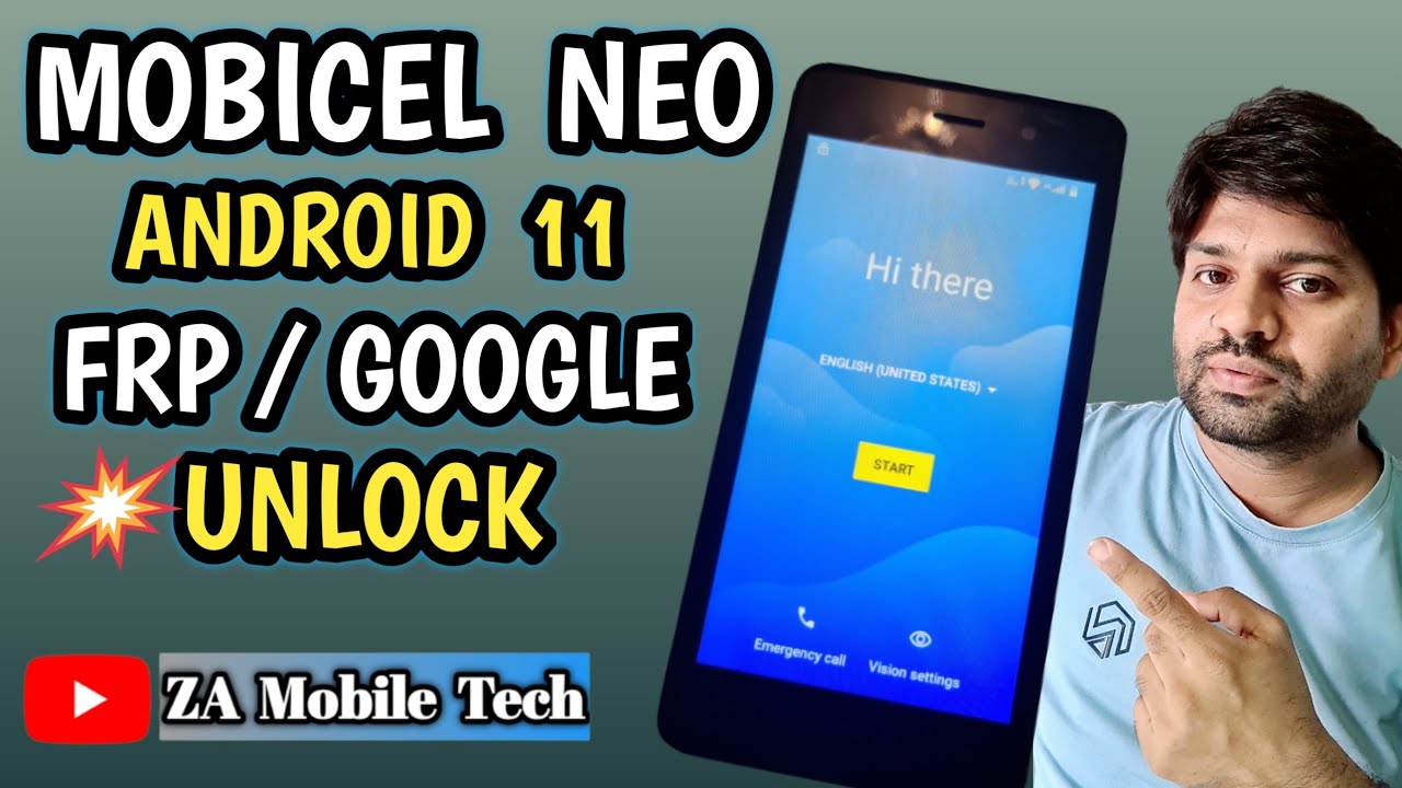 Mobicel Neo Frp Bypass | Mobicel Neo Google Account Unlock | Za Mobile Tech