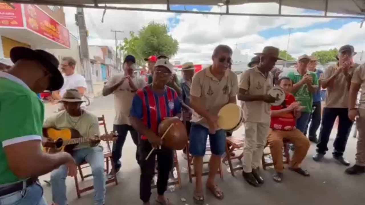 SAMBA DE RODA BOIADEIRO NA FEIRA LIVRE DO BRAVO, BATUQUE 