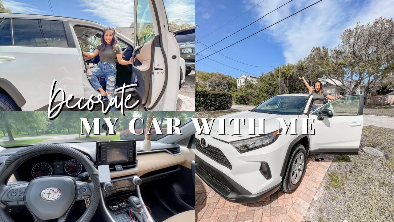 DECORATE MY NEW CAR WITH ME! | organizing + car tour