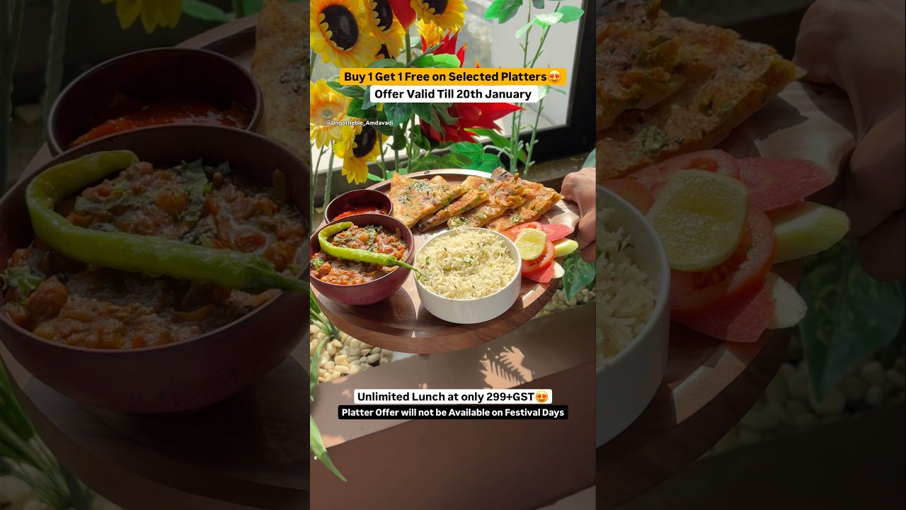 Buy 1 Get 1 Free on Platters😍 