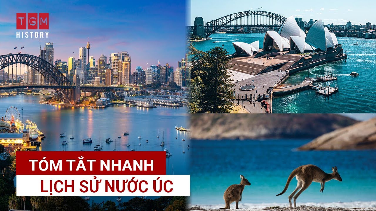 T&oacute;m tắt nhanh lịch sử nước &Uacute;c I TGM History