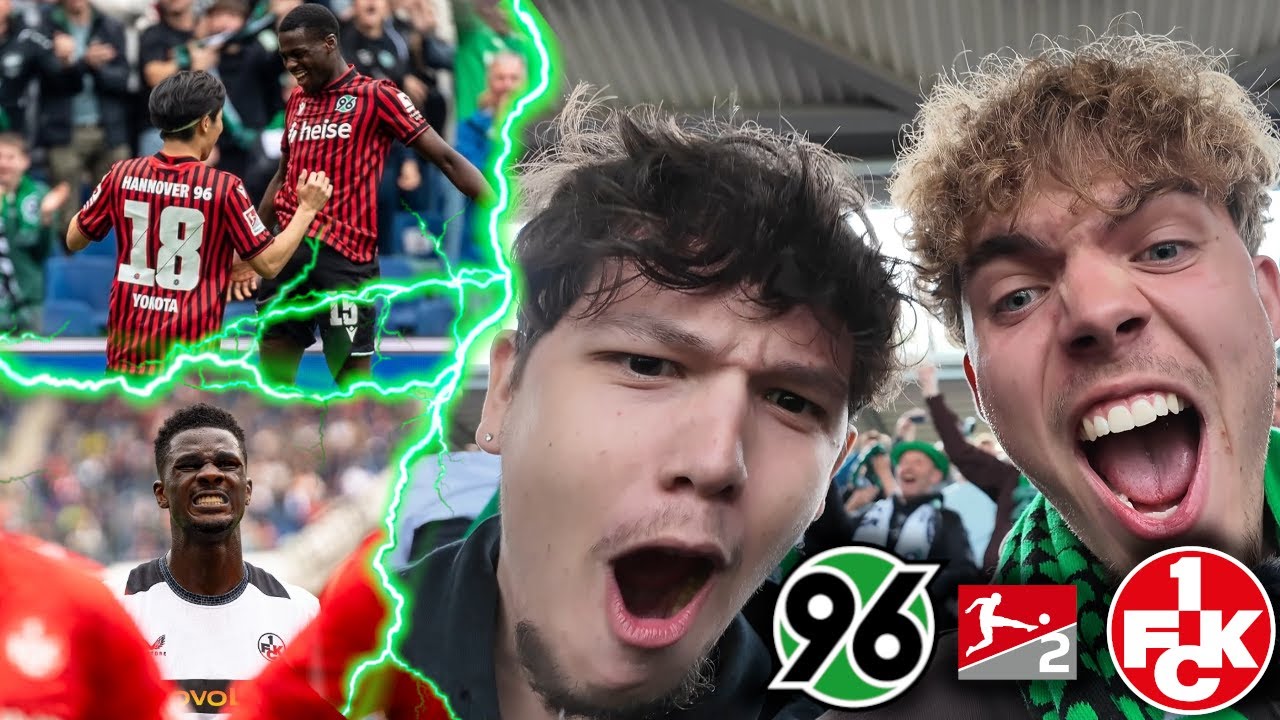 Christian Titz und Hannover zaubern zum Saison Auftakt💚😱Stadion Vlog Hannover gegen Kaiserslautern🔥💪