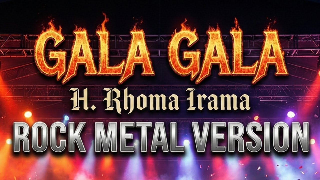 🎸 Gala Gala (Rock Metal Version) - H. Rhoma Irama | Cover by Dangdut Rock Vibes
