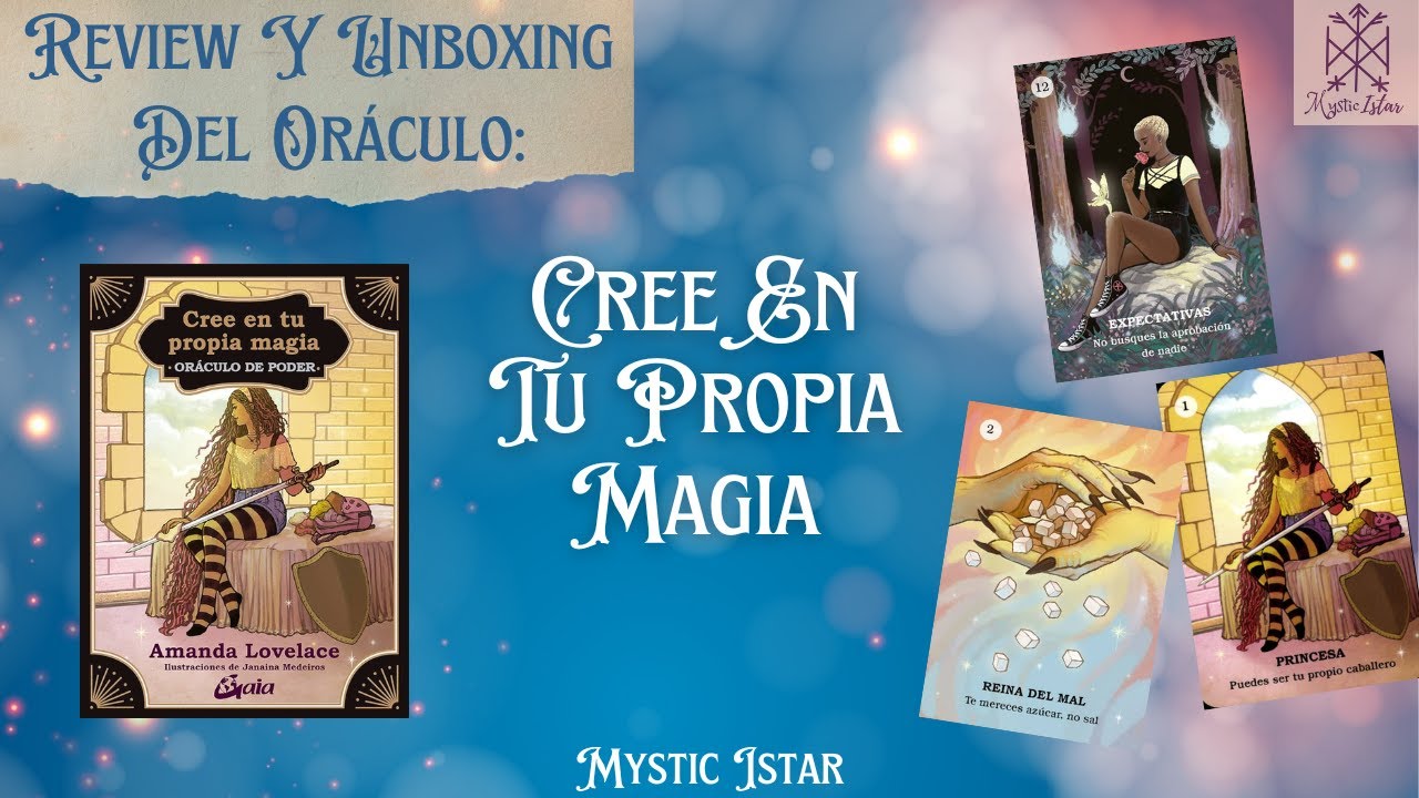 ORÁCULO CREE EN TU PROPIA MAGIA (REVIEW Y UNBOXING)