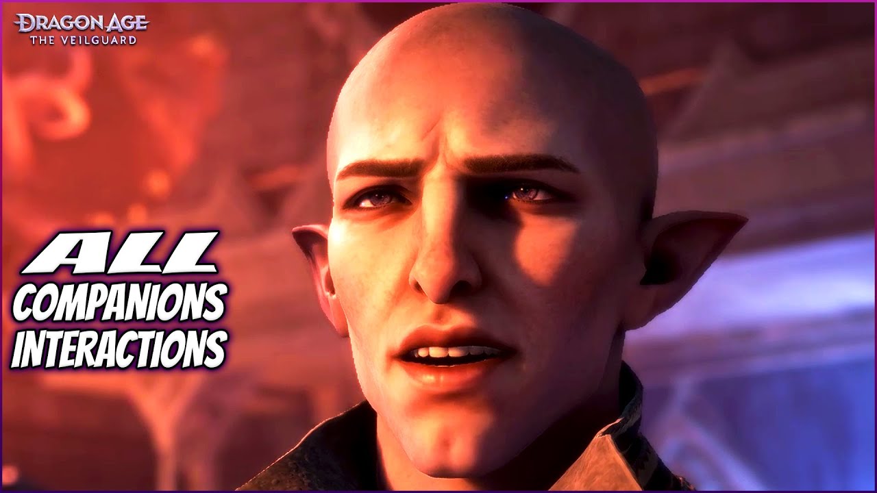 SOLAS interaction with ALL COMPANIONS | Dragon Age: The Veilguard