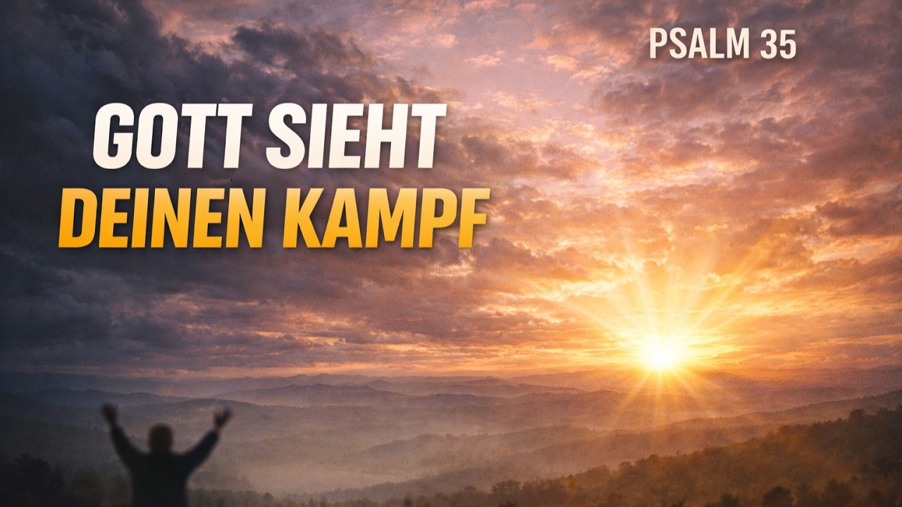 Psalm 35: Das Gebet, das deine Feinde zum Rückzug zwingt (Dringende göttliche Gerechtigkeit)