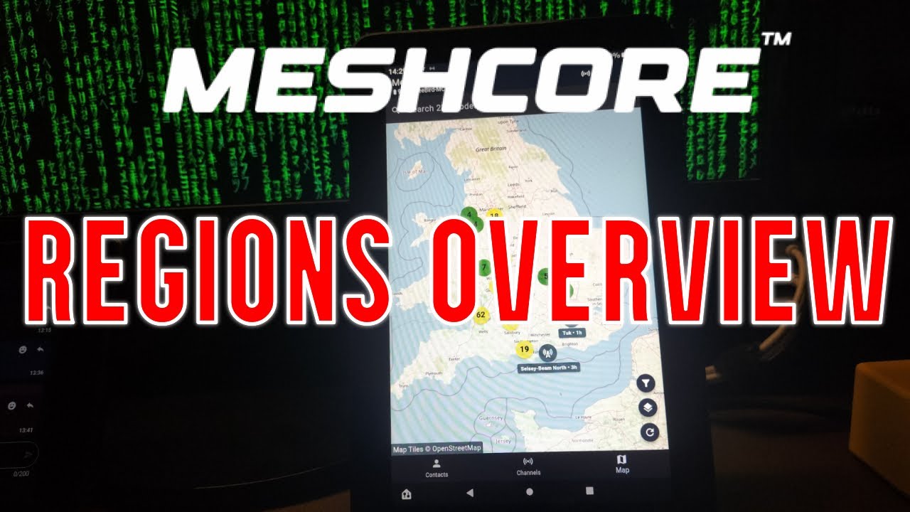 MeshCore Regions Overview! - January 2026