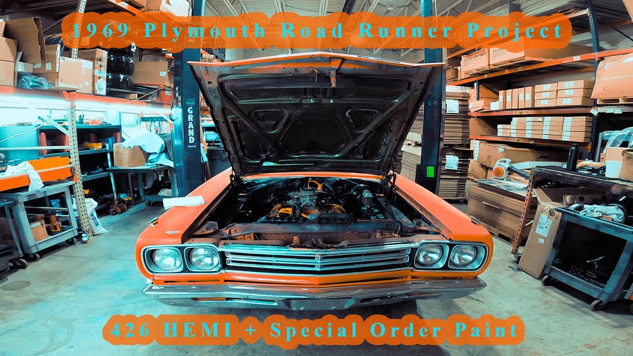 1969 Plymouth Road Runner Hemi Project | Omaha Orange Paint