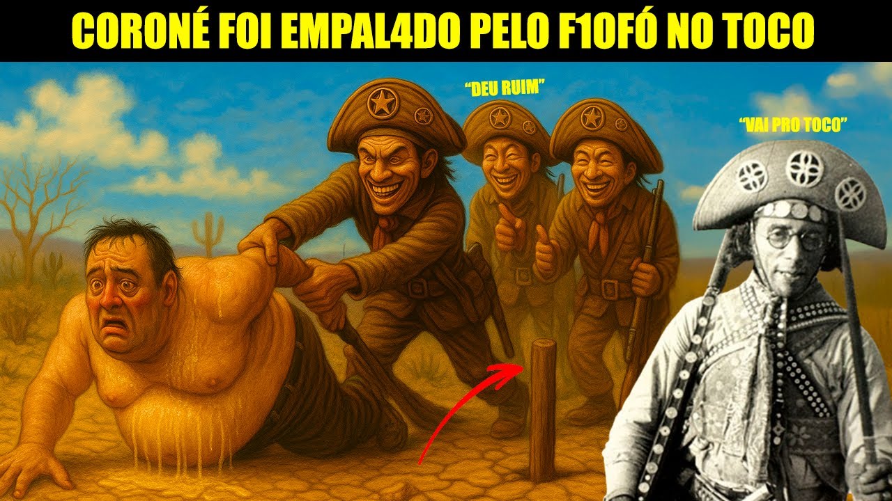 O TRÁGICO FIM DO CORONÉ OBESO EMP4L4DO PELO FI0FÓ POR LAMPIÃO