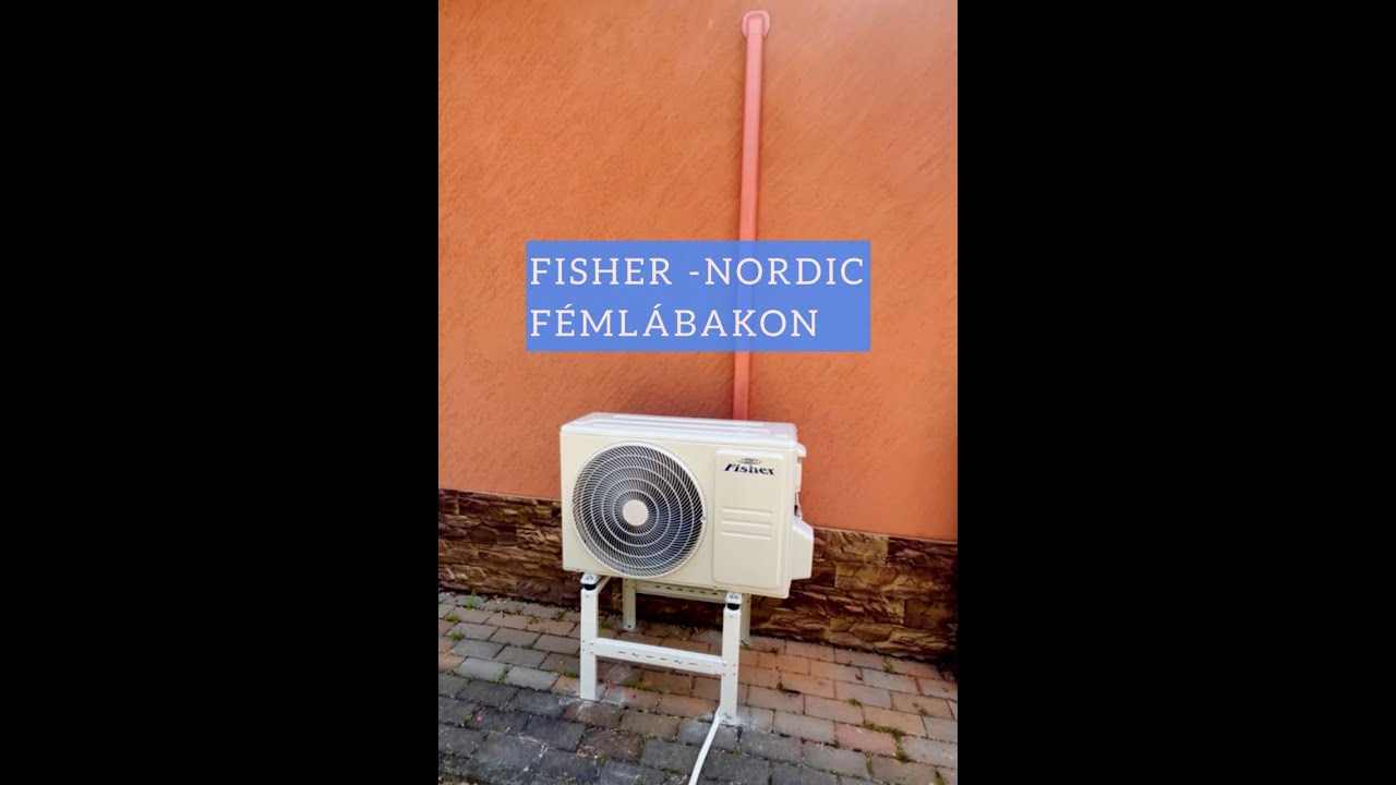 FISHER - NORDIC FÉMLÁBAKON - klíma talpkonzolra szerelve