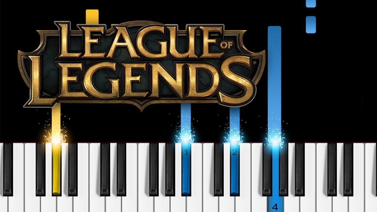 Piano Tutorial - League of Legends - Legends Never Die