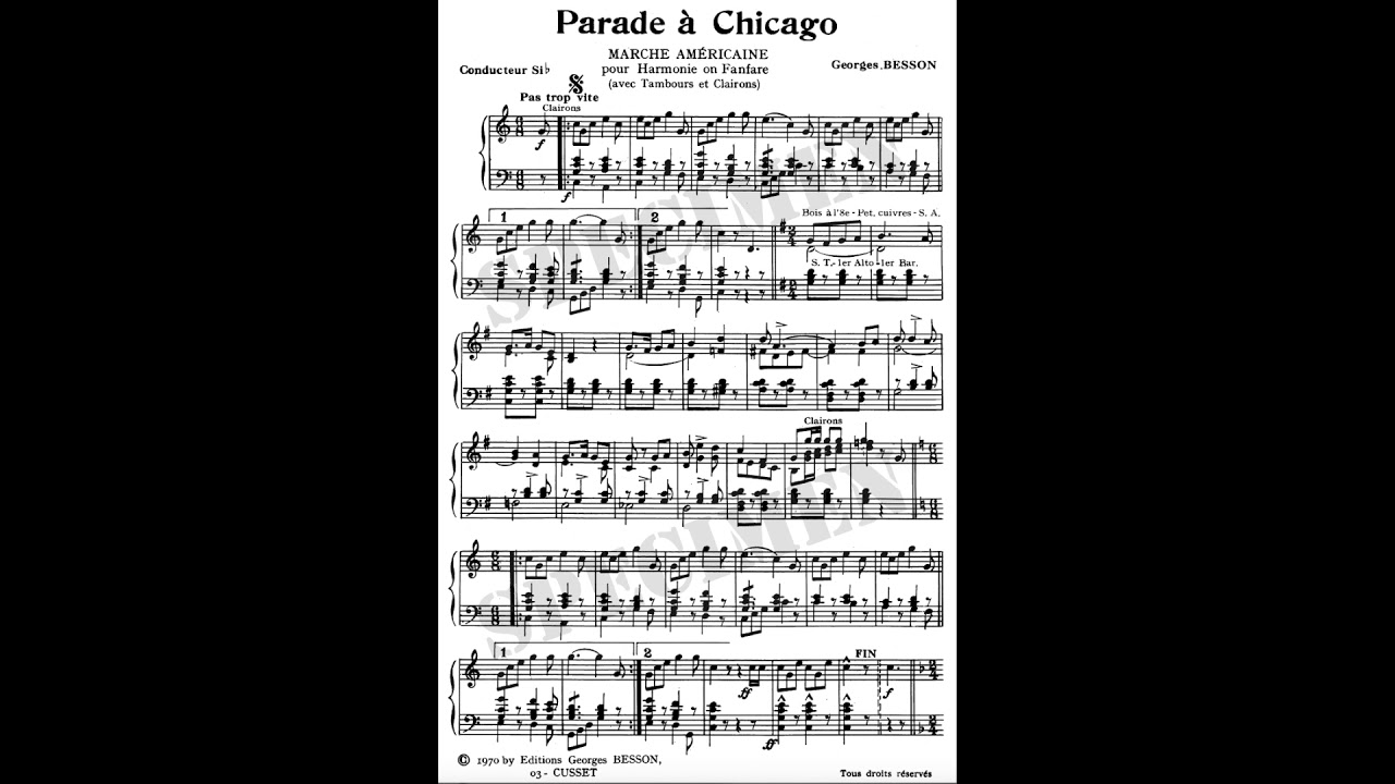 Parade à Chicago (G. Besson)