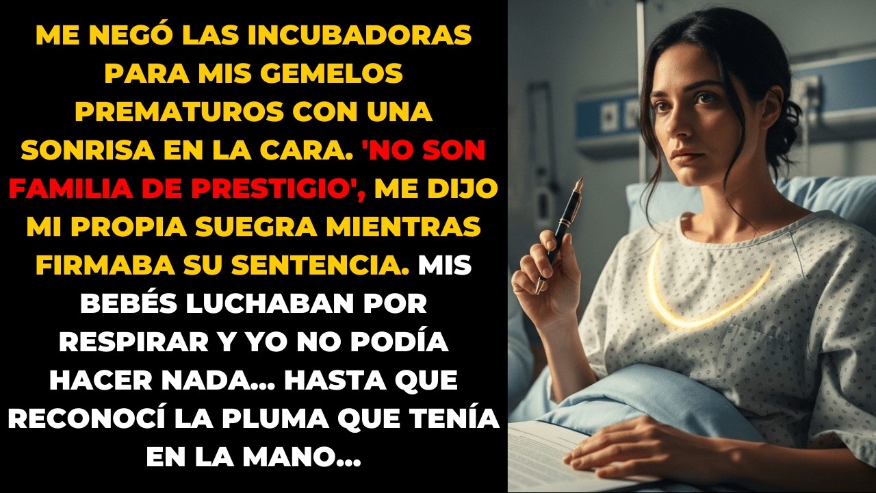 Negaron la incubadora a mis gemelos. No sabían que yo doné el ala del hospital