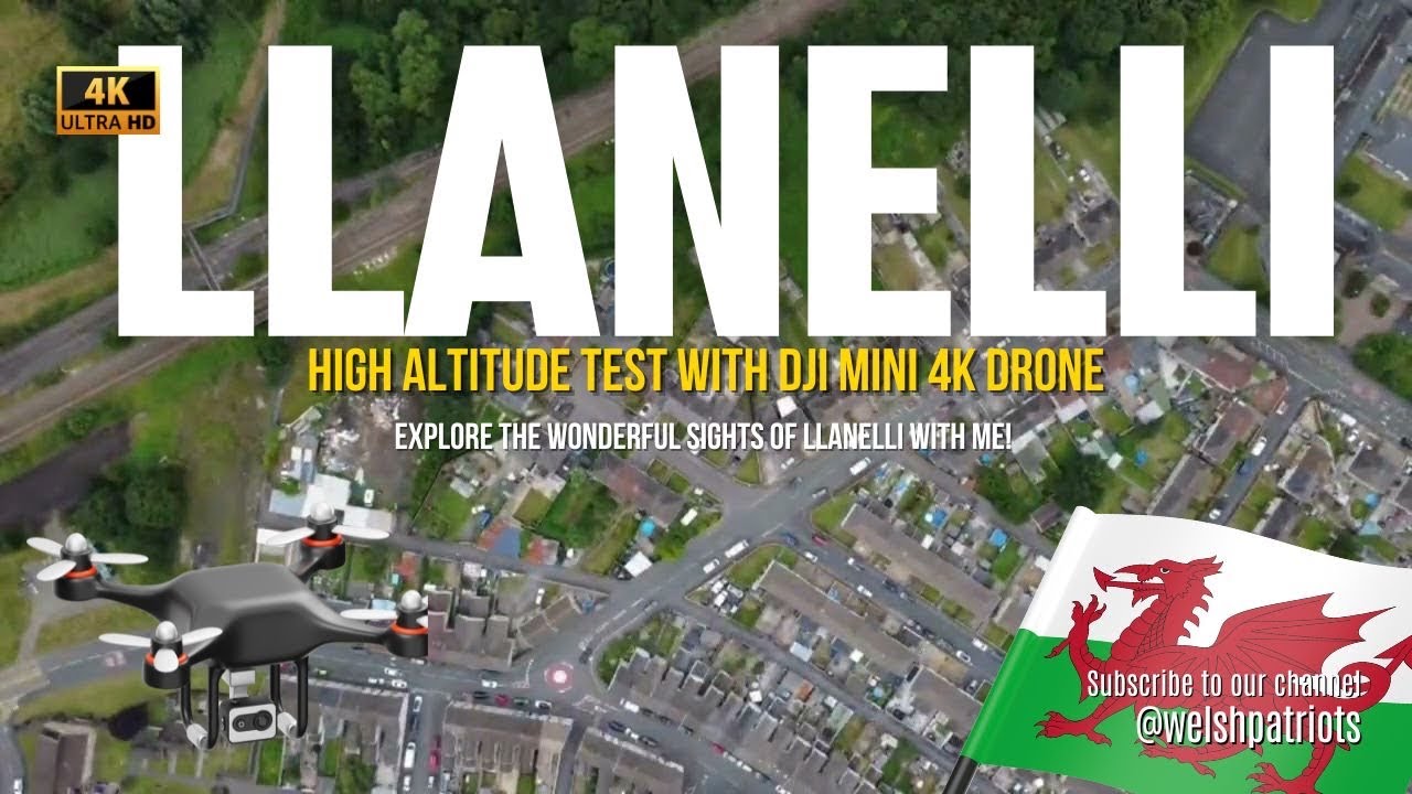 Llanelli from the Sky With My Trusty Drone