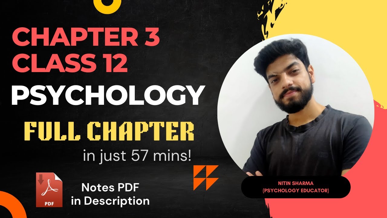 Chapter 3 : Meeting Life Challenges | Class 12 Psychology | One Shot | Full Chapter | Psych Shots