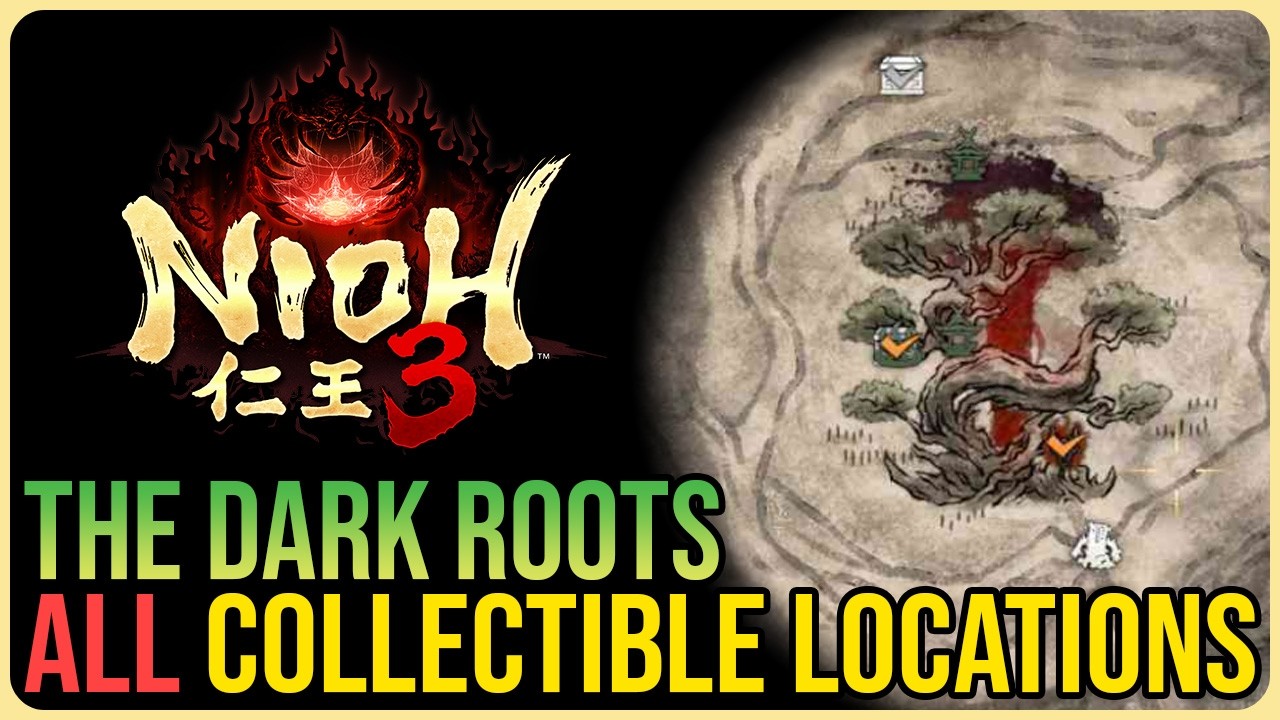 Dark Roots – All Collectible Locations – Nioh 3