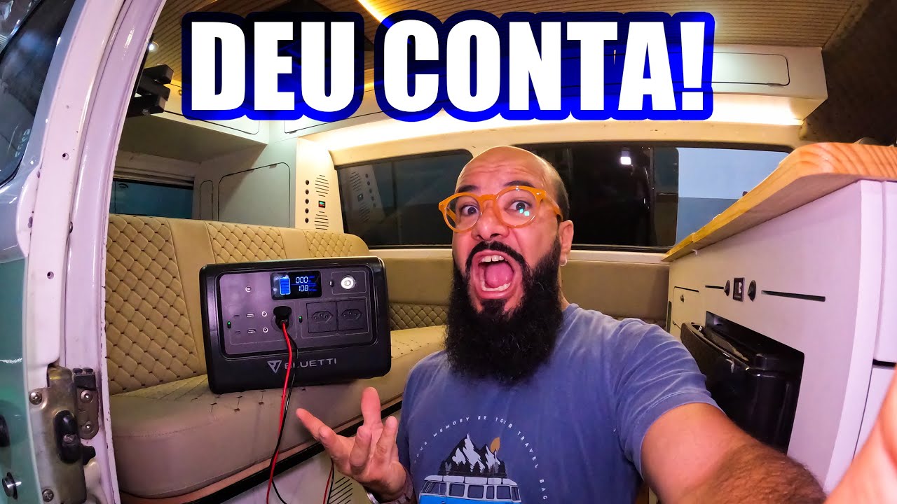 BLUETTI na Elétrica da KombiHome - Será que funciona?