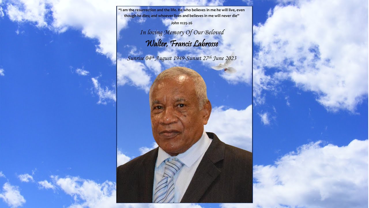 In Loving Memory Of Our Beloved Walter, Francis Labrosse