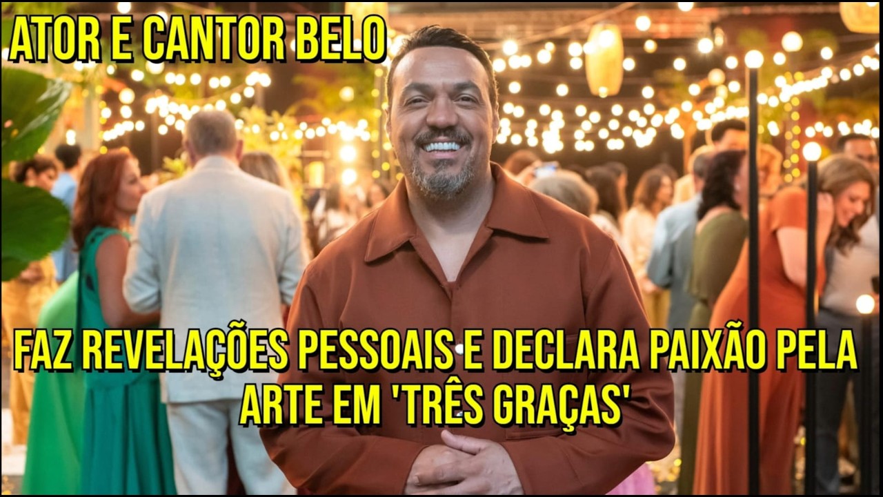 EU NUNCA IMAGINEI ESTAR EM UMA NOVELA EU TENHO CERTEZA QUE VAI SER A PRIMEIRA OPORTUNIDADE DE MUITAS