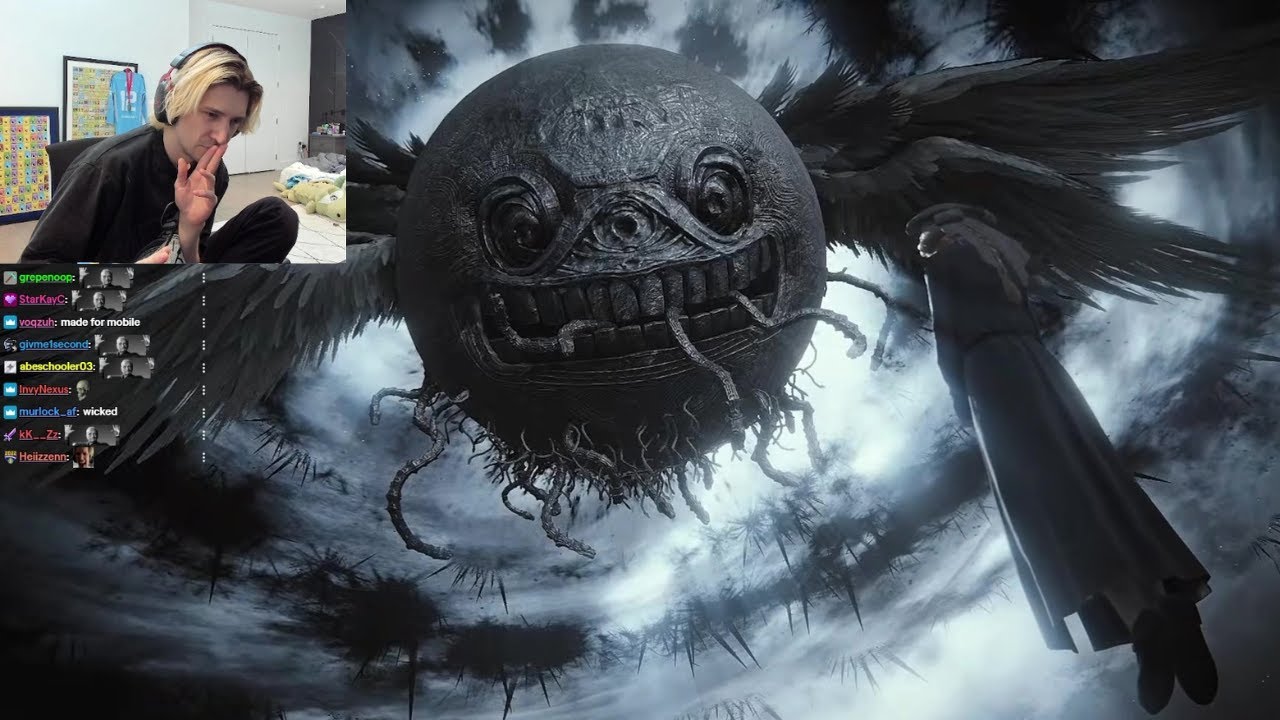 xQc Reacts to The Duskbloods (by FromSoftware) | Nintendo Direct