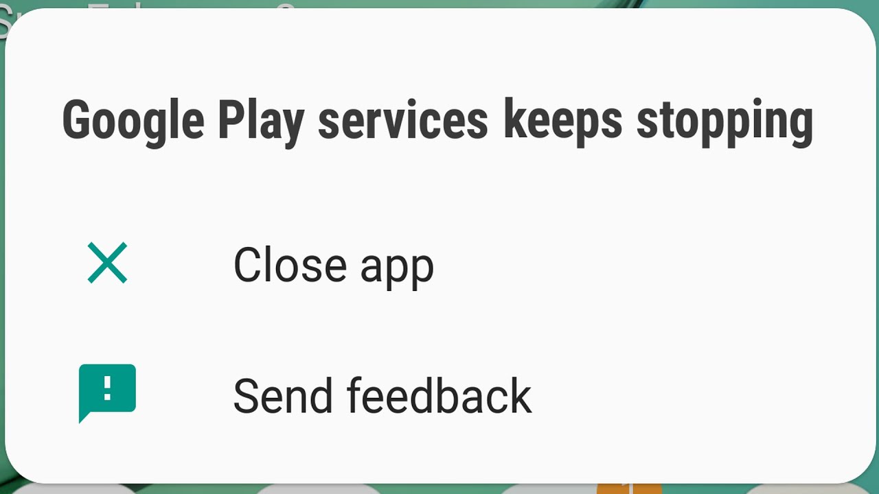 👨🏻‍🔧 Сервисы Google Play постоянно останавливаются — исправить