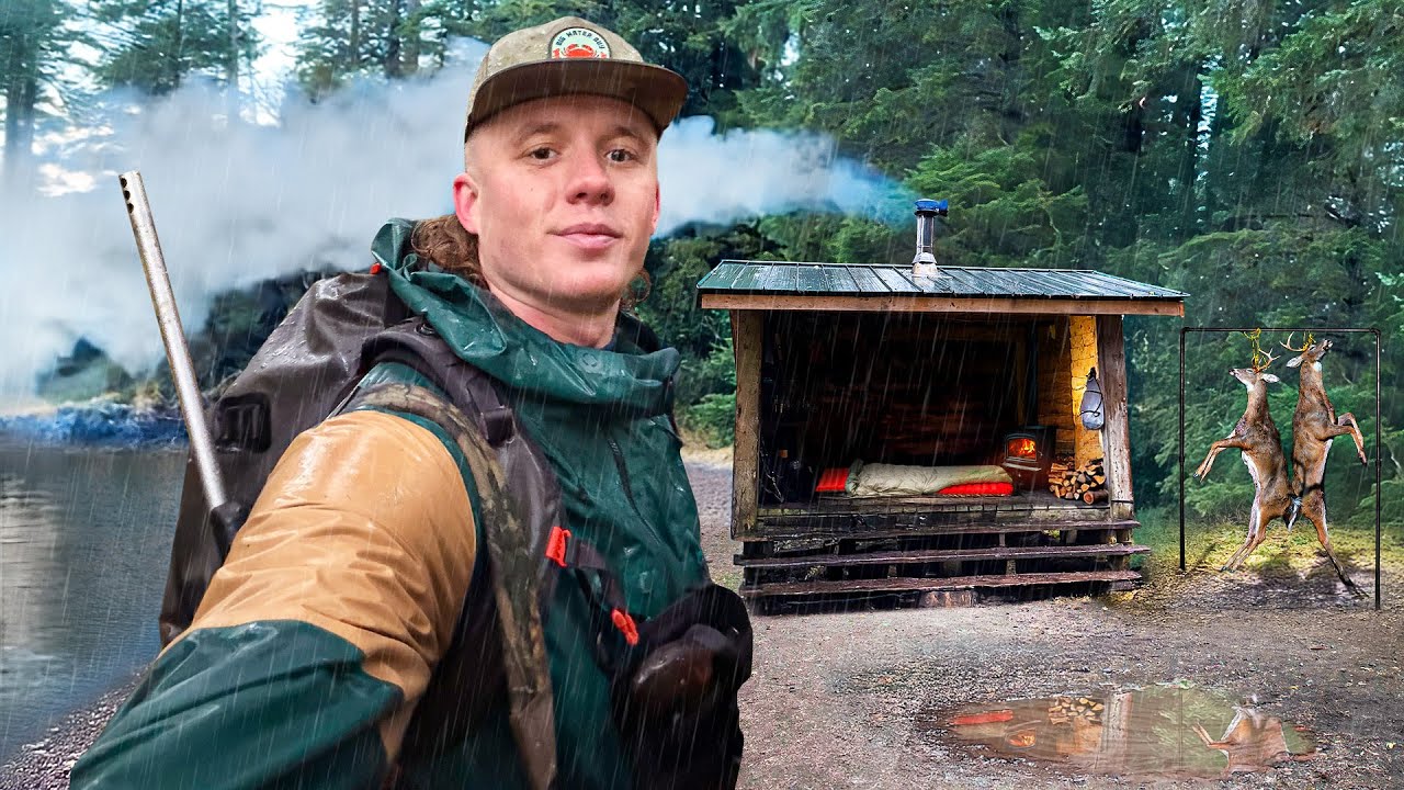 3 дня в убежище для бездомных на Аляске (охота, дайвинг, приготовление пищи)