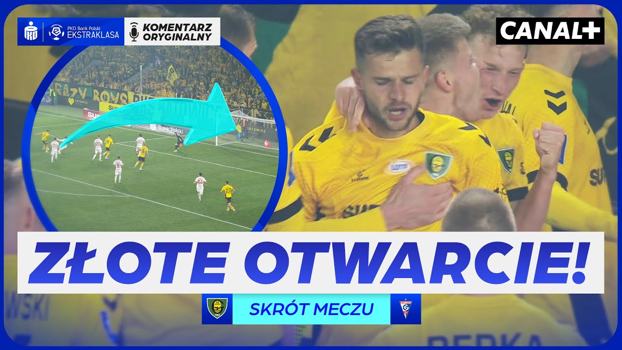 GOL W 101. MINUCIE! WIELKIE EMOCJE NA NOWYM STADIONIE! GKS KATOWICE - GÓRNIK, SKRÓT MECZU