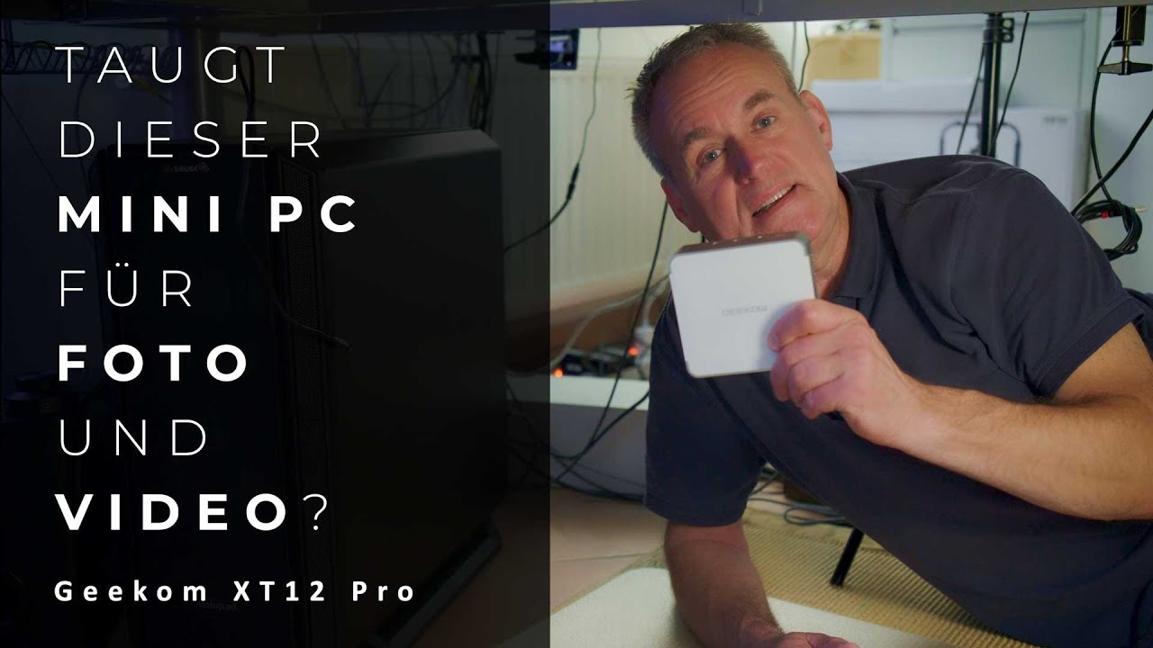 Taugt dieser Mini PC für Foto + Video? Geekom XT12 Pro X (Test mit LrC, PS, Davinci Resolve)