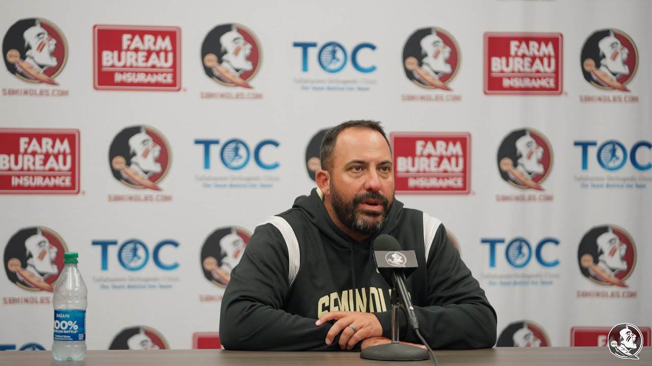 COACH JOHN PAPUCHIS | FSU Football FIRST SCRIMMAGE KICKING COMPETITION HEATING UP