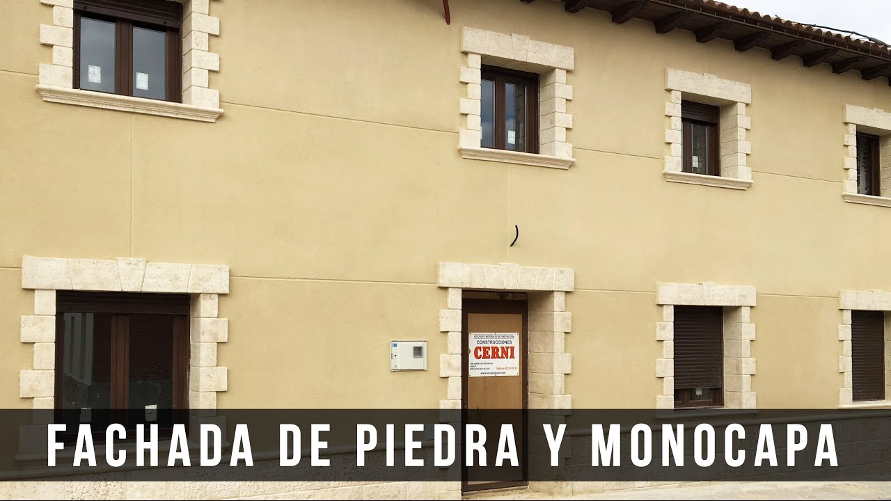 FACHADA DE PIEDRA Y MONOCAPA - Cerni S.L.
