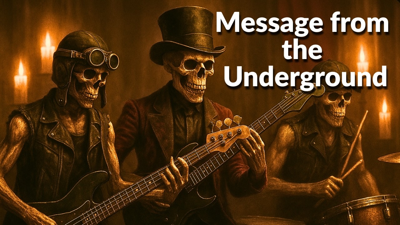 Ashmancher - Message from the Underground (Official AI Metal Song + Lyrics) | Tribal Groove Metal