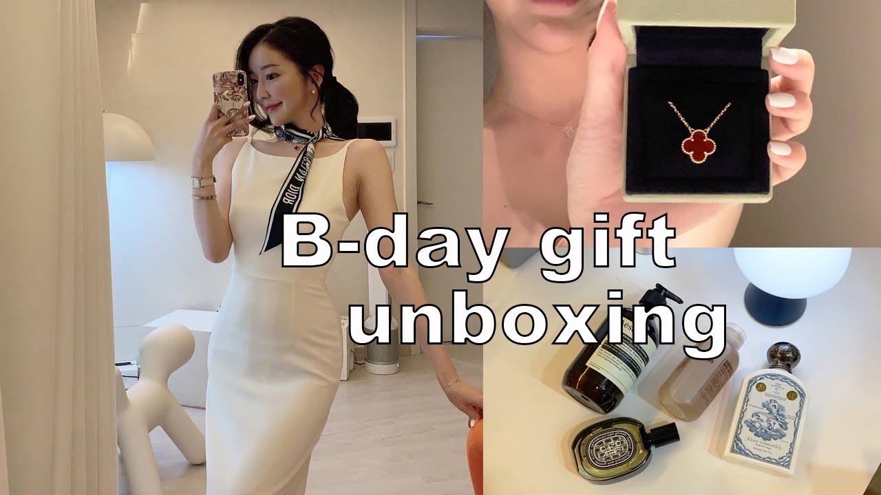 [언박싱] 같이 뜯어요🎁🎉 Van Cleef and Arpels, DIOR, Diptyque, BULY, Le Labo, Aesop,반클리프앤아펠, 디올, 딥디크,불리,르라보