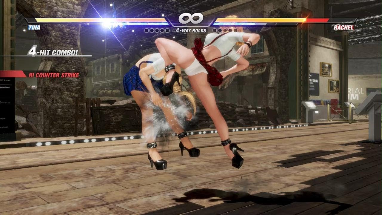 DEAD OR ALIVE 6 Tina Armstrong vs Rachel
